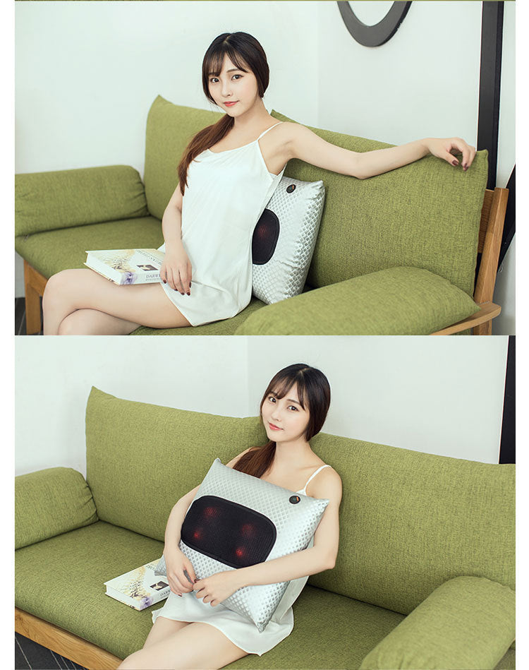 New Wireless Charging Massage Pillow Neck And Waist